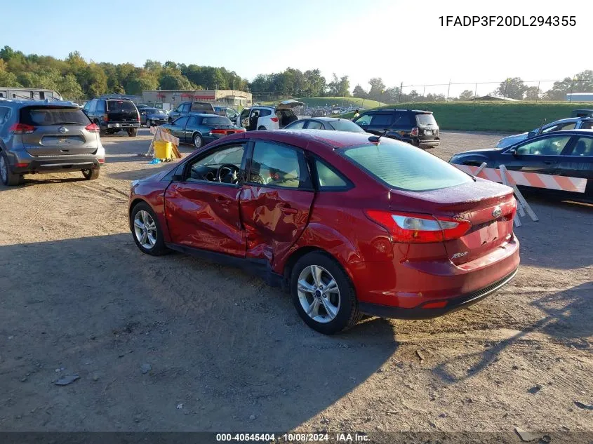 1FADP3F20DL294355 2013 Ford Focus Se