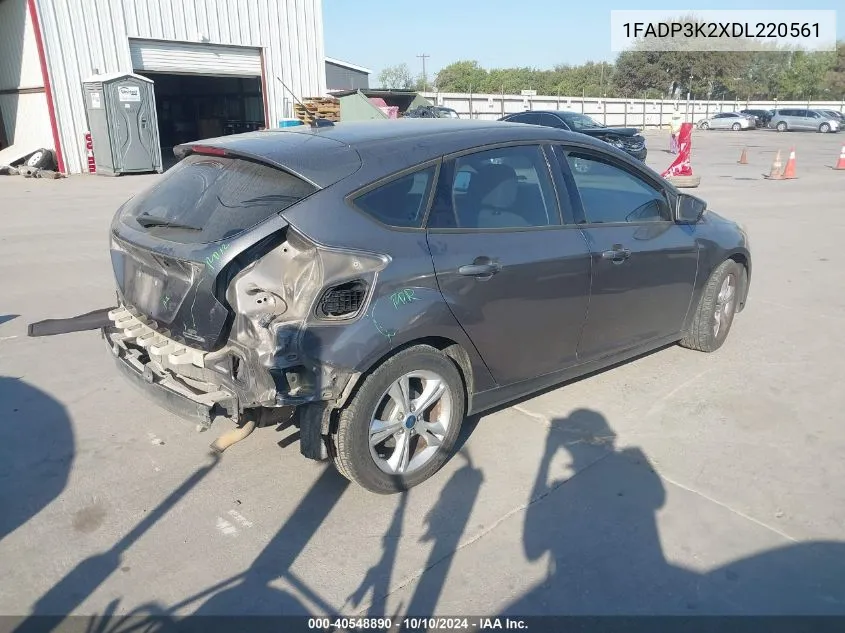 2013 Ford Focus Se VIN: 1FADP3K2XDL220561 Lot: 40548890