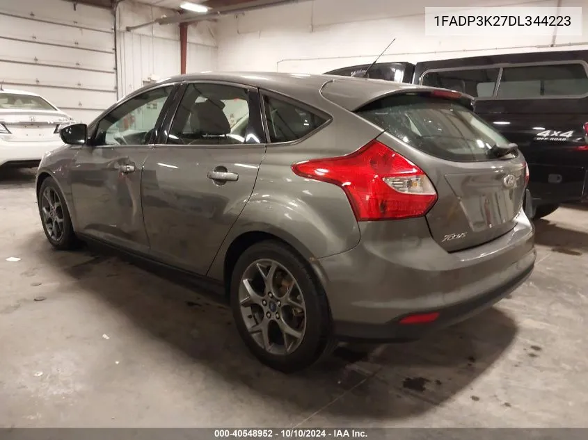 2013 Ford Focus Se VIN: 1FADP3K27DL344223 Lot: 40548952