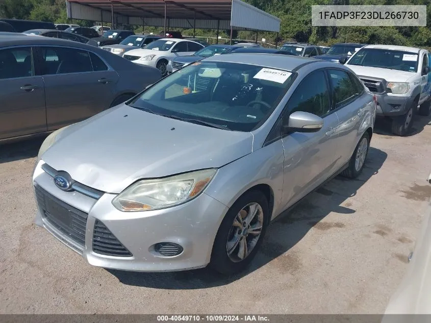 2013 Ford Focus Se VIN: 1FADP3F23DL266730 Lot: 40549710