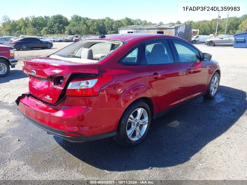 1FADP3F24DL359983 2013 Ford Focus Se