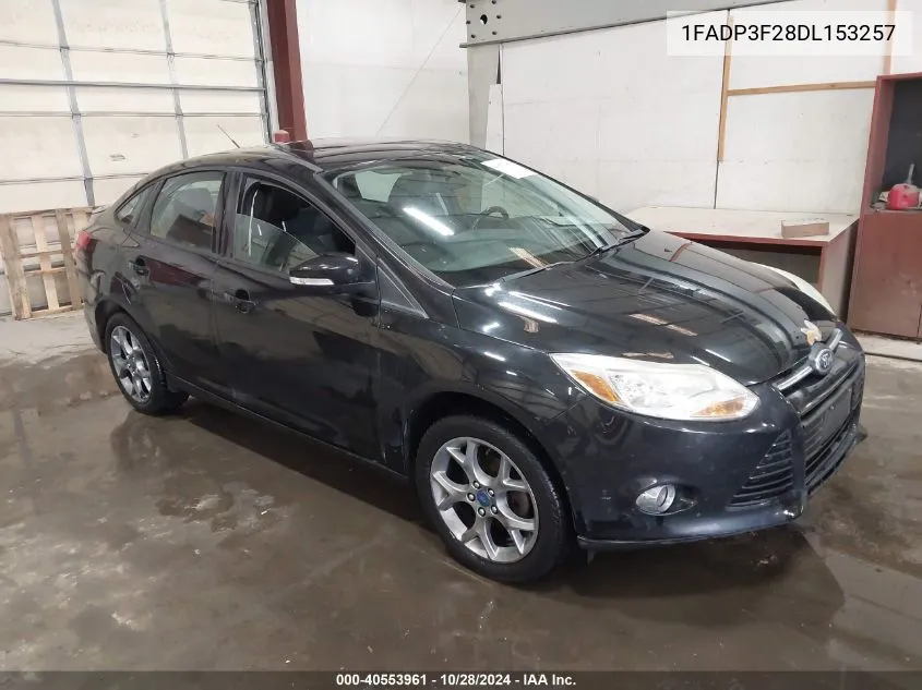 2013 Ford Focus Se VIN: 1FADP3F28DL153257 Lot: 40553961