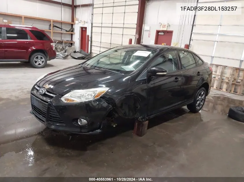 2013 Ford Focus Se VIN: 1FADP3F28DL153257 Lot: 40553961