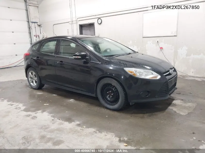 2013 Ford Focus Se VIN: 1FADP3K2XDL267850 Lot: 40566745