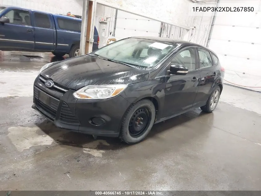 2013 Ford Focus Se VIN: 1FADP3K2XDL267850 Lot: 40566745