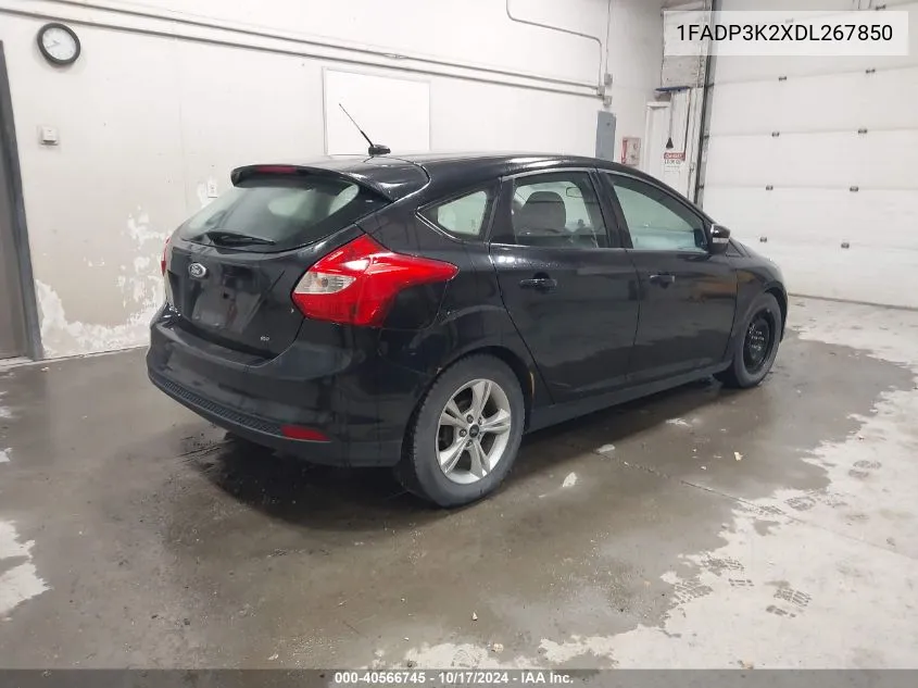 2013 Ford Focus Se VIN: 1FADP3K2XDL267850 Lot: 40566745