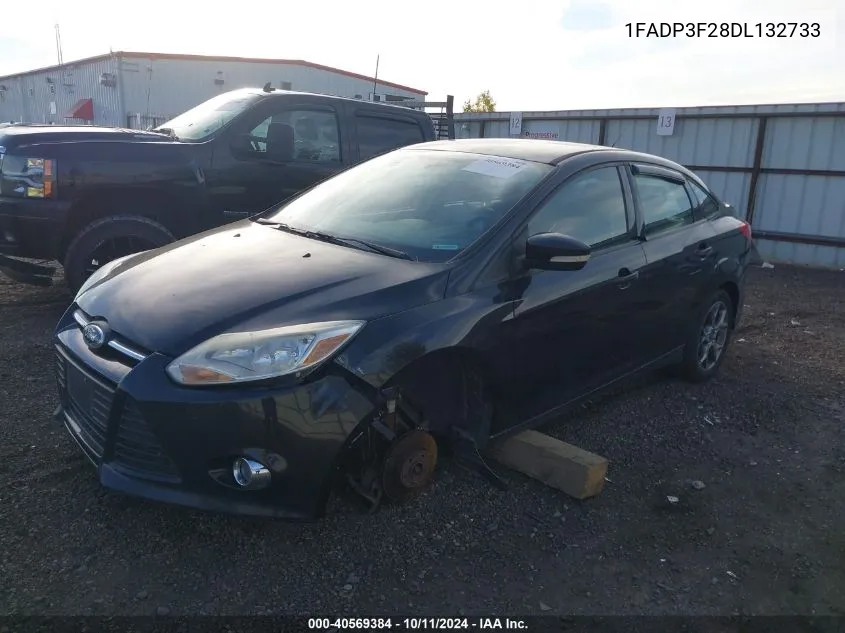 2013 Ford Focus Se VIN: 1FADP3F28DL132733 Lot: 40569384