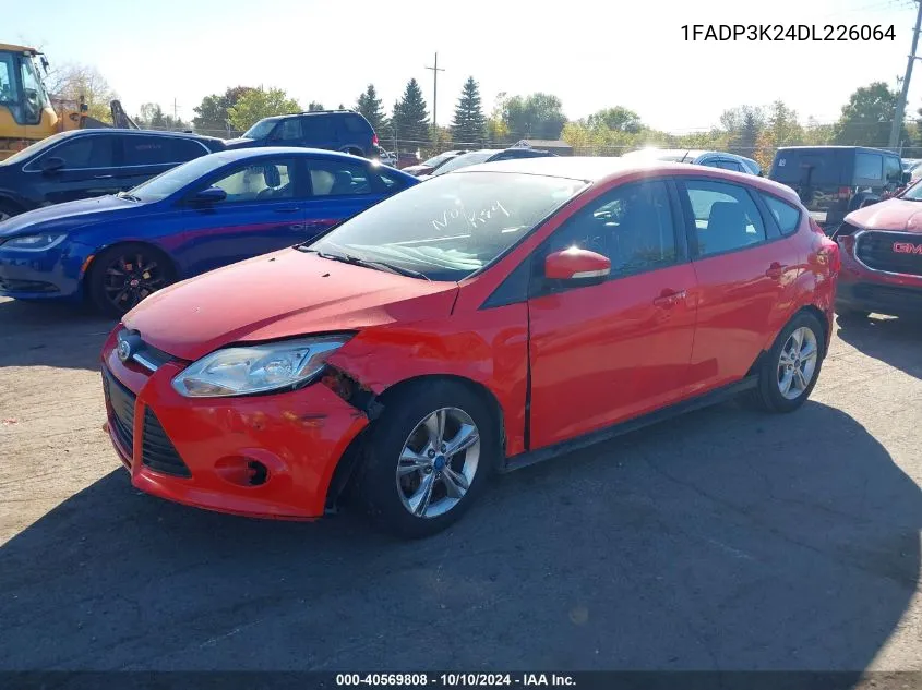 2013 Ford Focus Se VIN: 1FADP3K24DL226064 Lot: 40569808