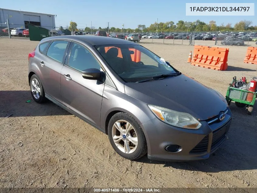 2013 Ford Focus Se VIN: 1FADP3K21DL344797 Lot: 40571486