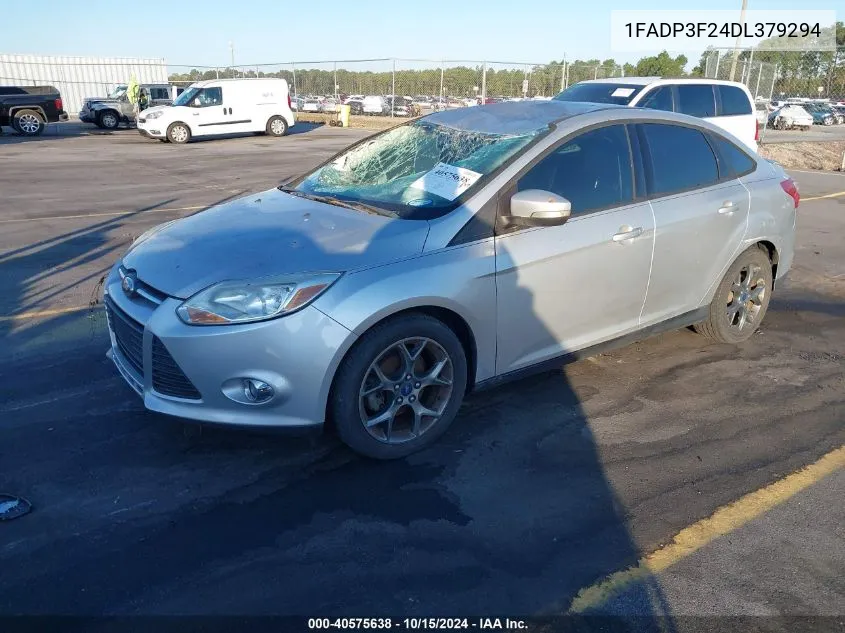 2013 Ford Focus Se VIN: 1FADP3F24DL379294 Lot: 40575638