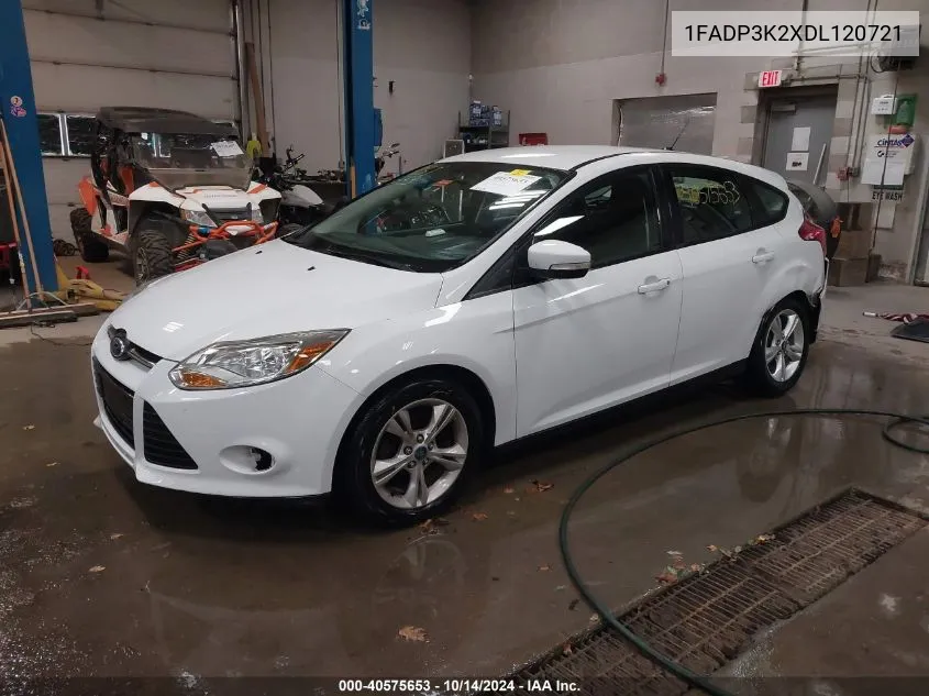 2013 Ford Focus Se VIN: 1FADP3K2XDL120721 Lot: 40575653