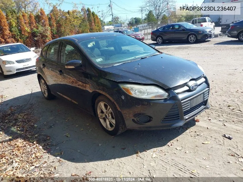 2013 Ford Focus Se VIN: 1FADP3K23DL236407 Lot: 40578923