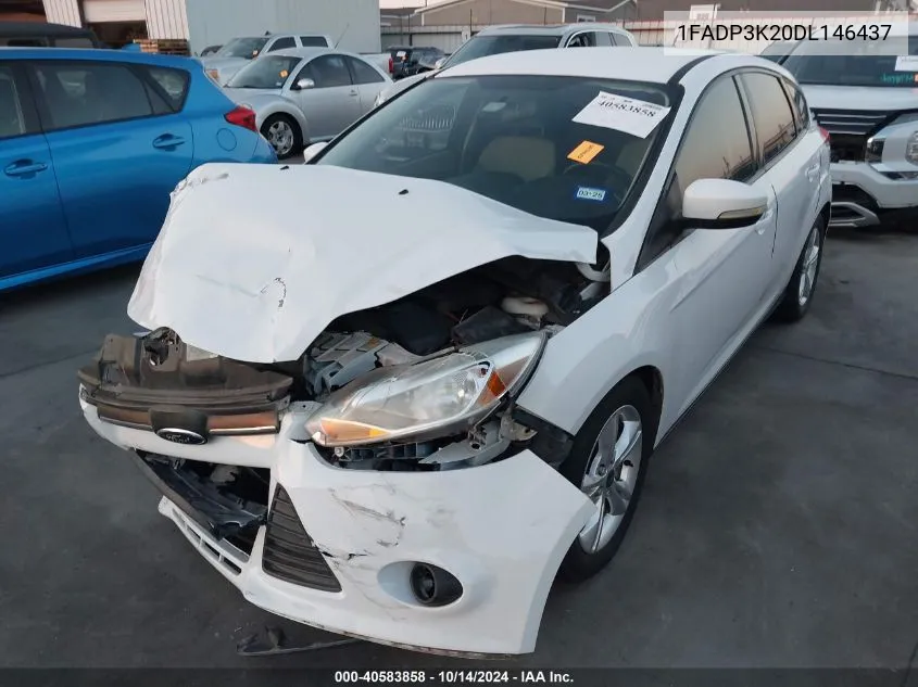 2013 Ford Focus Se VIN: 1FADP3K20DL146437 Lot: 40583858