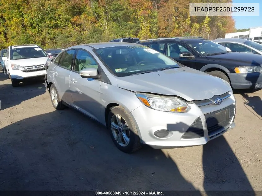 2013 Ford Focus Se VIN: 1FADP3F25DL299728 Lot: 40583949