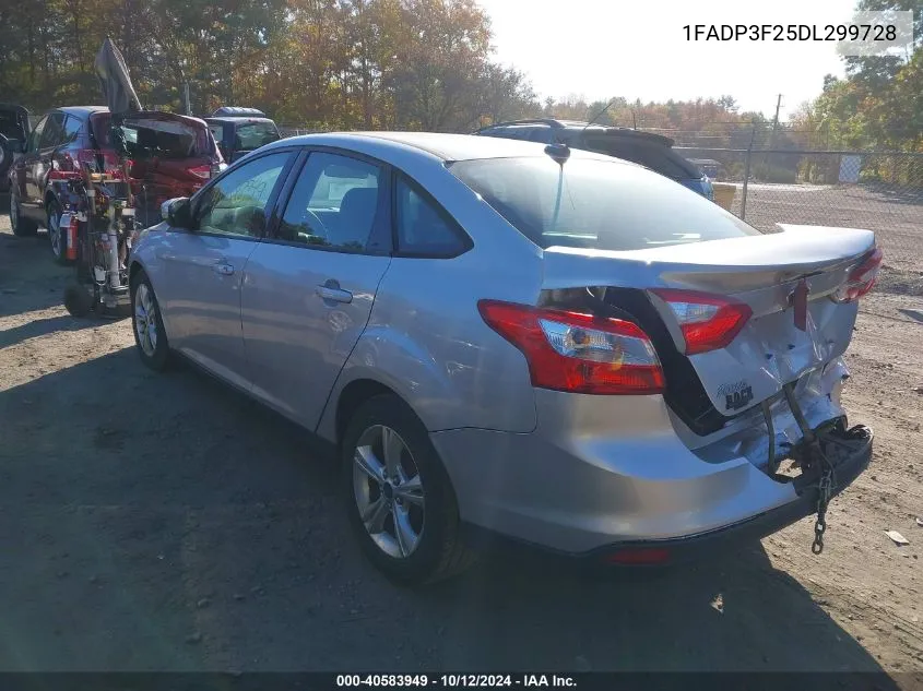 2013 Ford Focus Se VIN: 1FADP3F25DL299728 Lot: 40583949