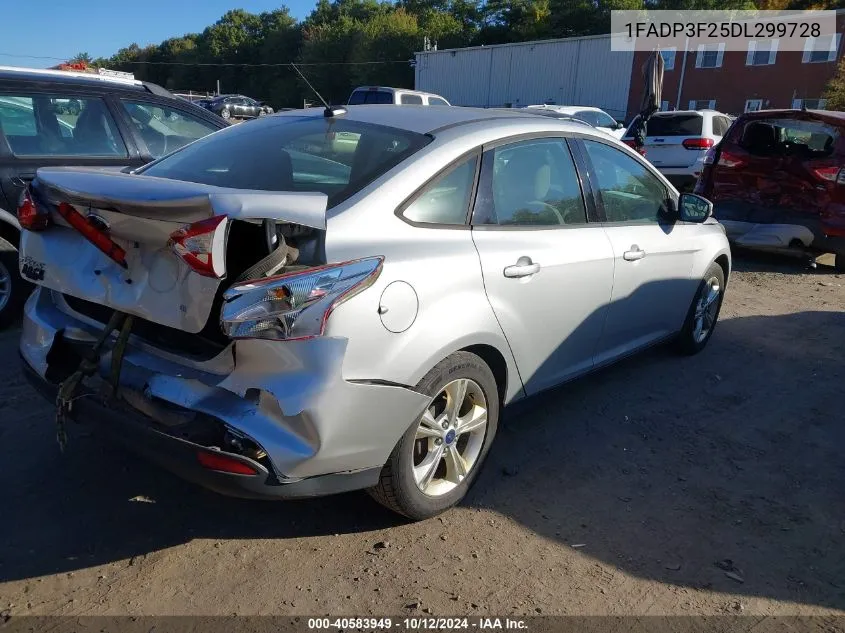 2013 Ford Focus Se VIN: 1FADP3F25DL299728 Lot: 40583949