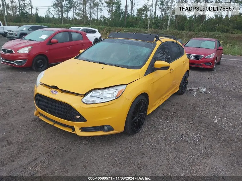 2013 Ford Focus St VIN: 1FADP3L90DL175867 Lot: 40589571