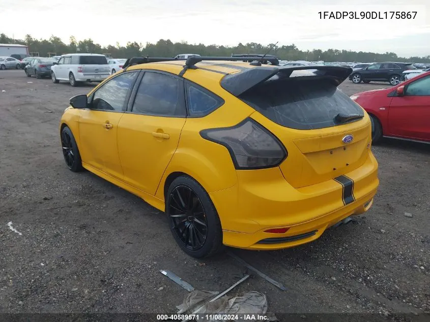 2013 Ford Focus St VIN: 1FADP3L90DL175867 Lot: 40589571