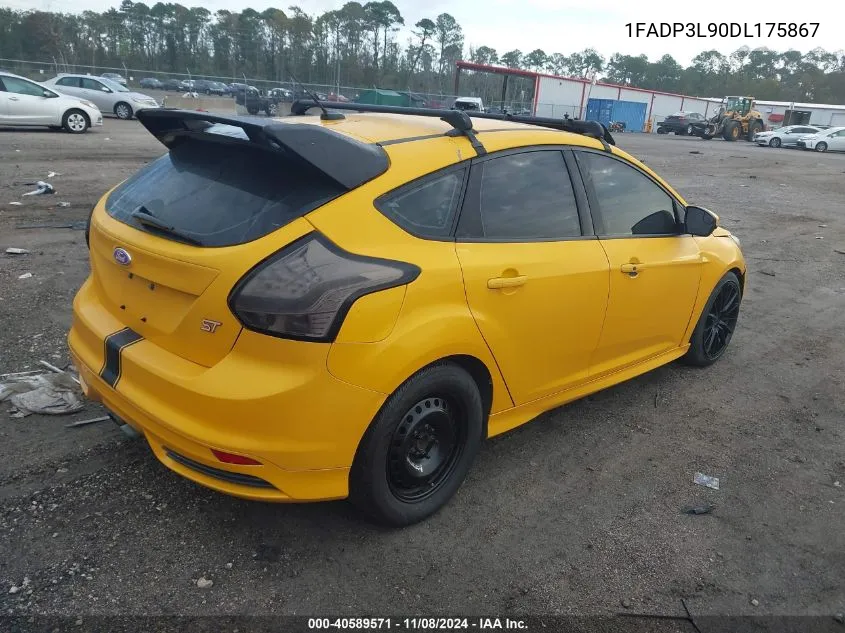 2013 Ford Focus St VIN: 1FADP3L90DL175867 Lot: 40589571