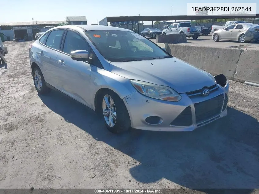 2013 Ford Focus Se VIN: 1FADP3F28DL262544 Lot: 40611991