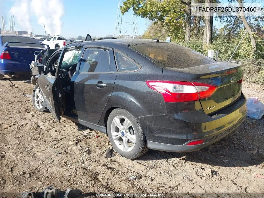 2013 Ford Focus Se VIN: 1FADP3F25DL370460 Lot: 40623058