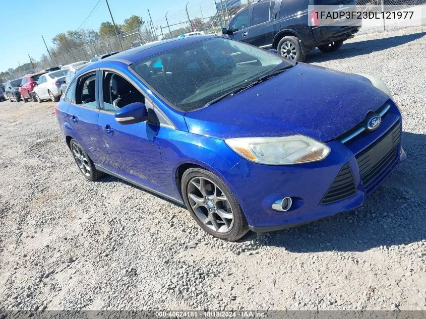 2013 Ford Focus Se VIN: 1FADP3F23DL121977 Lot: 40624181