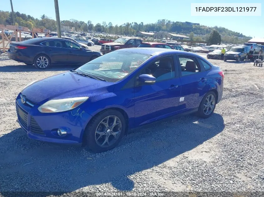 2013 Ford Focus Se VIN: 1FADP3F23DL121977 Lot: 40624181