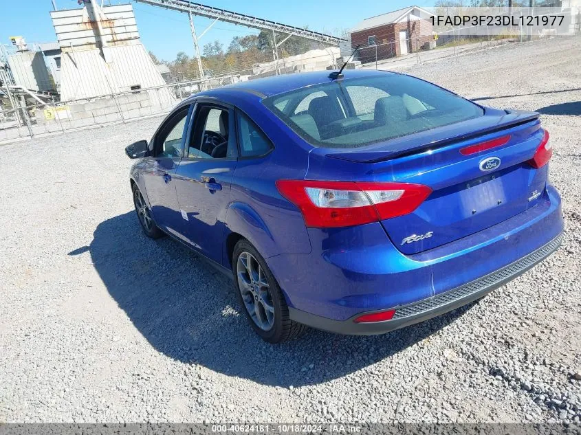 2013 Ford Focus Se VIN: 1FADP3F23DL121977 Lot: 40624181