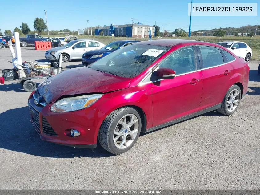 2013 Ford Focus Titanium VIN: 1FADP3J27DL199329 Lot: 40628356