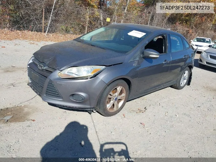 2013 Ford Focus Se VIN: 1FADP3F25DL247273 Lot: 40630433