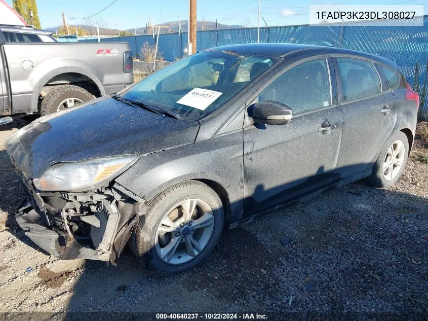 2013 Ford Focus Se VIN: 1FADP3K23DL308027 Lot: 40640237