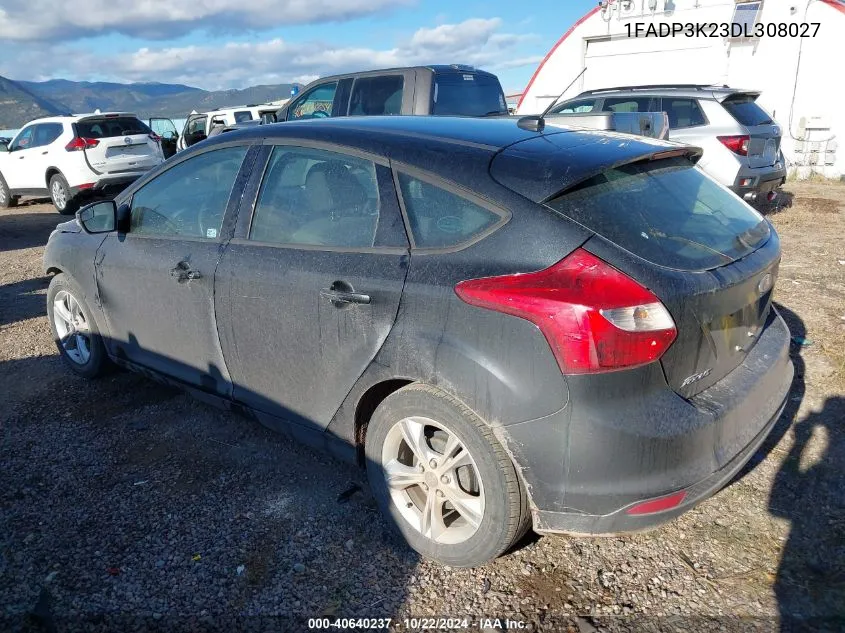 2013 Ford Focus Se VIN: 1FADP3K23DL308027 Lot: 40640237