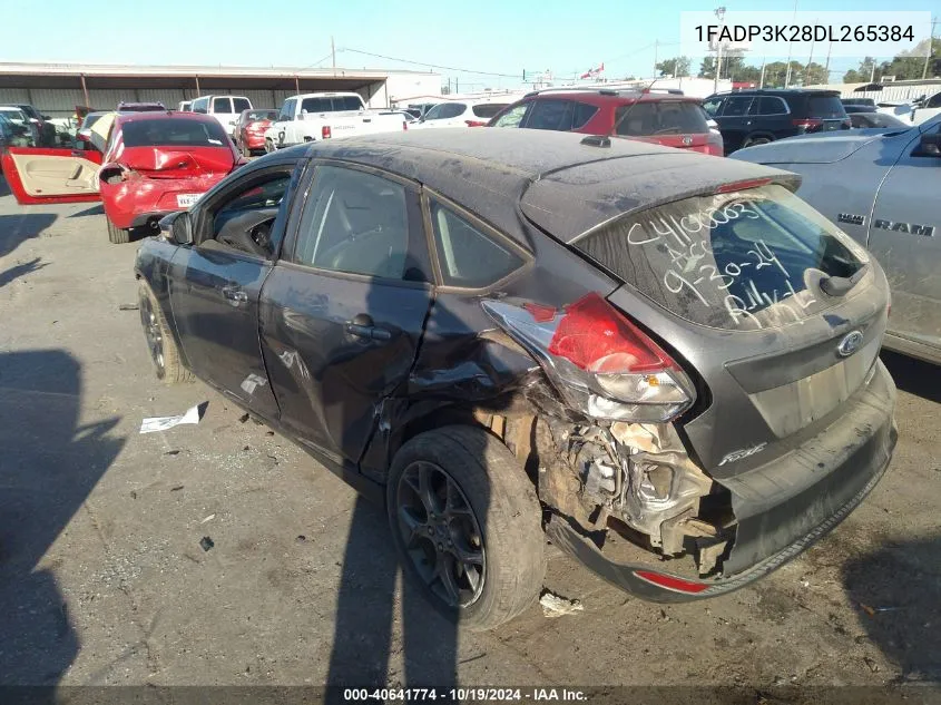 2013 Ford Focus Se VIN: 1FADP3K28DL265384 Lot: 40641774