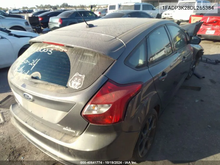 2013 Ford Focus Se VIN: 1FADP3K28DL265384 Lot: 40641774