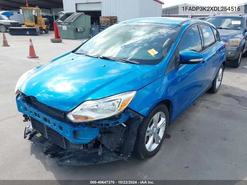 2013 Ford Focus Se VIN: 1FADP3K2XDL254516 Lot: 40647370