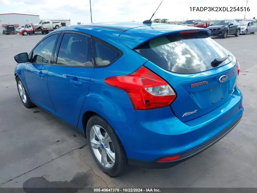 2013 Ford Focus Se VIN: 1FADP3K2XDL254516 Lot: 40647370