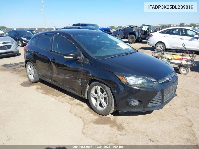 2013 Ford Focus Se VIN: 1FADP3K25DL289819 Lot: 40658097