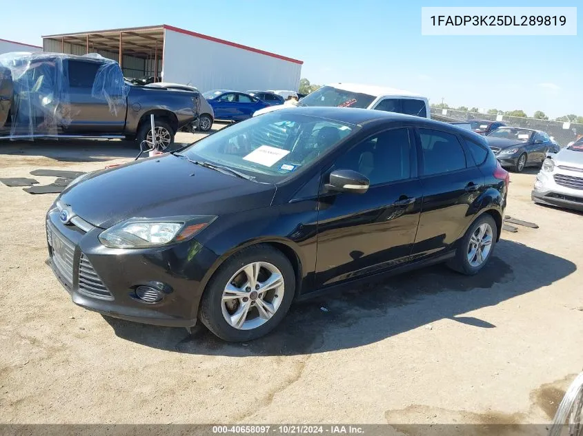 2013 Ford Focus Se VIN: 1FADP3K25DL289819 Lot: 40658097