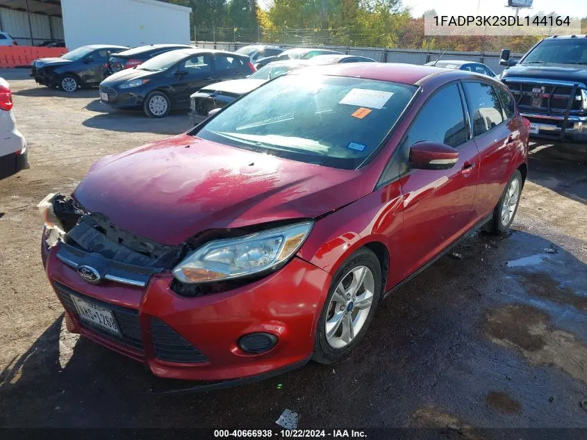 2013 Ford Focus Se VIN: 1FADP3K23DL144164 Lot: 40666938