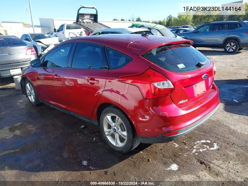 2013 Ford Focus Se VIN: 1FADP3K23DL144164 Lot: 40666938