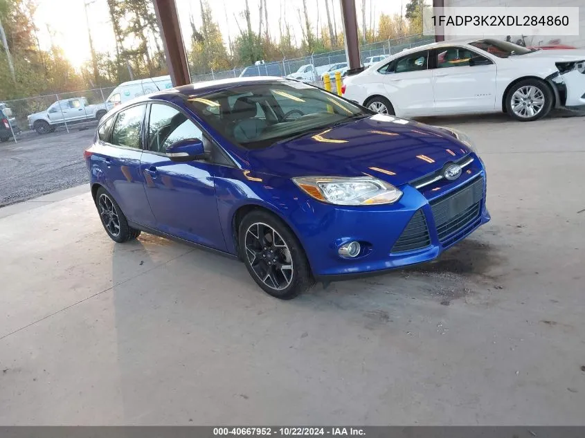 2013 Ford Focus Se VIN: 1FADP3K2XDL284860 Lot: 40667952