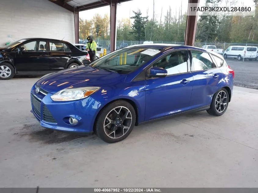 2013 Ford Focus Se VIN: 1FADP3K2XDL284860 Lot: 40667952