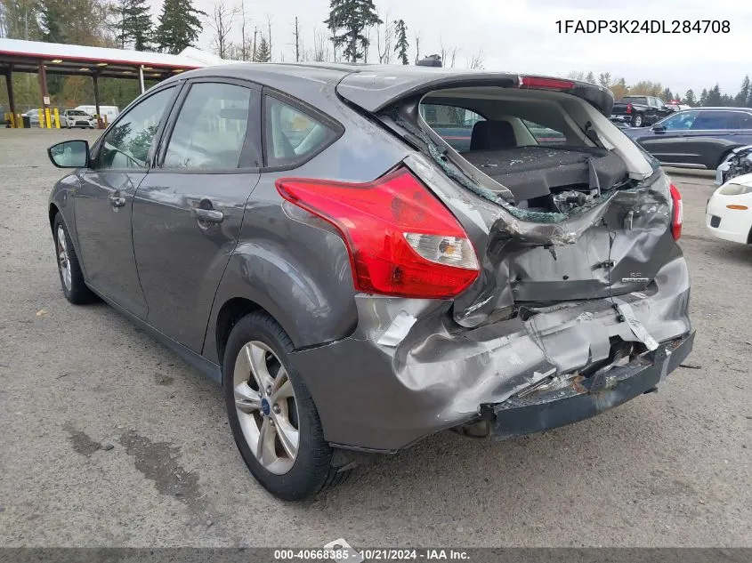 2013 Ford Focus Se VIN: 1FADP3K24DL284708 Lot: 40668385