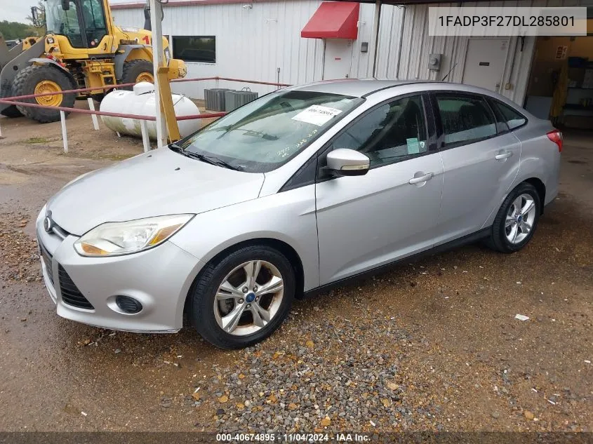 1FADP3F27DL285801 2013 Ford Focus Se