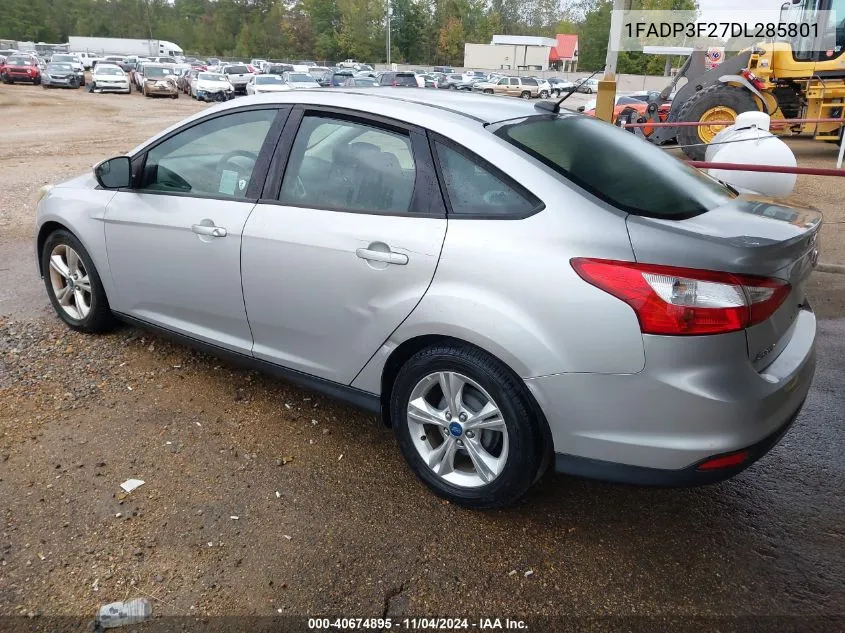 1FADP3F27DL285801 2013 Ford Focus Se