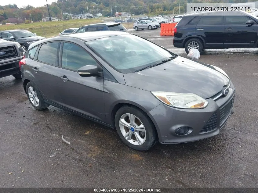 2013 Ford Focus Se VIN: 1FADP3K27DL226415 Lot: 40676105