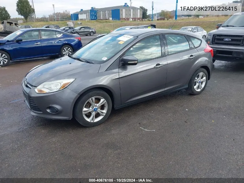 2013 Ford Focus Se VIN: 1FADP3K27DL226415 Lot: 40676105