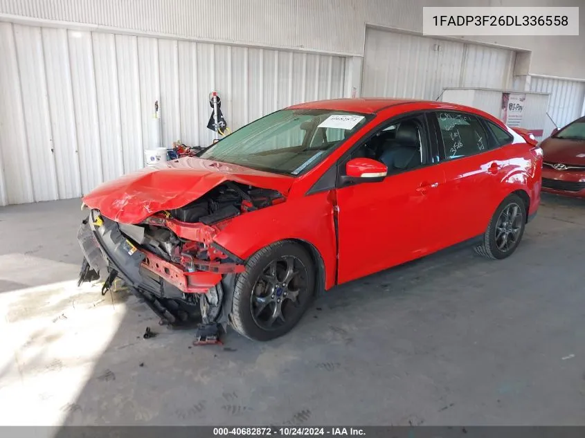 2013 Ford Focus Se VIN: 1FADP3F26DL336558 Lot: 40682872