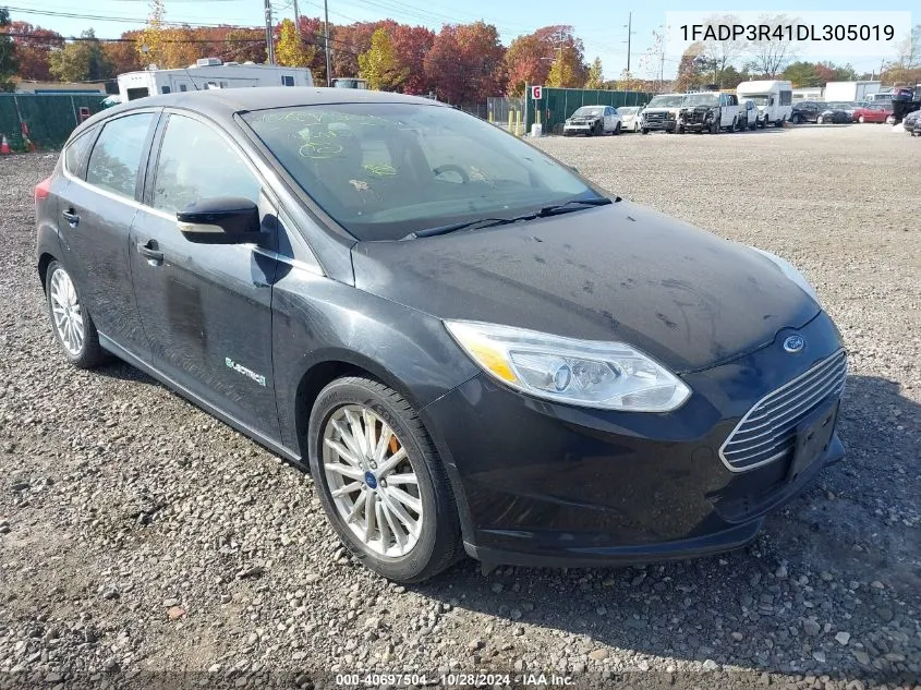 2013 Ford Focus Electric VIN: 1FADP3R41DL305019 Lot: 40697504