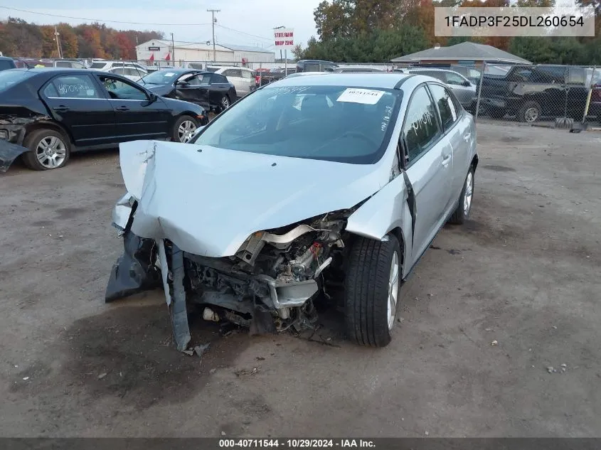 2013 Ford Focus Se VIN: 1FADP3F25DL260654 Lot: 40711544